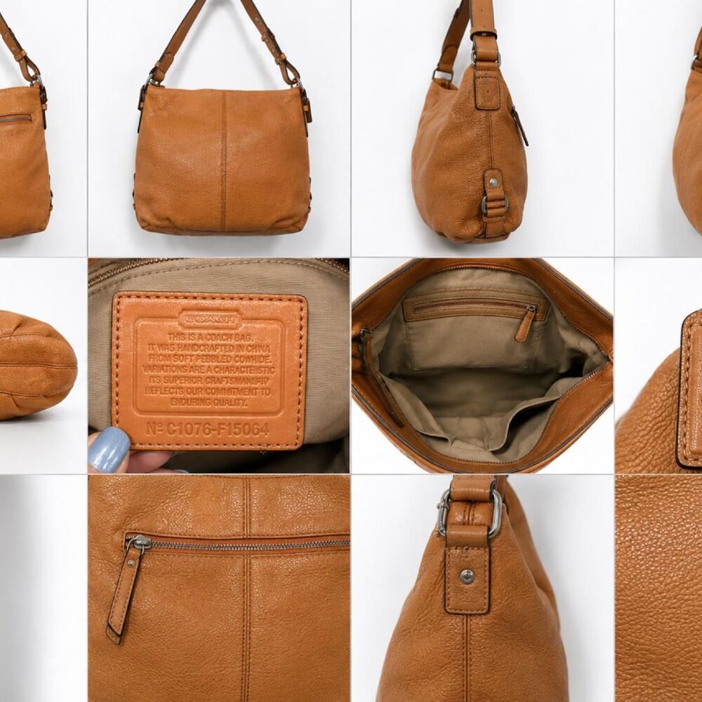 Coach Women's Tan and Brown Bag